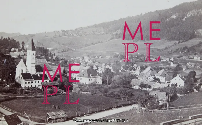  : Spital am Semmering (Styria): general view. About