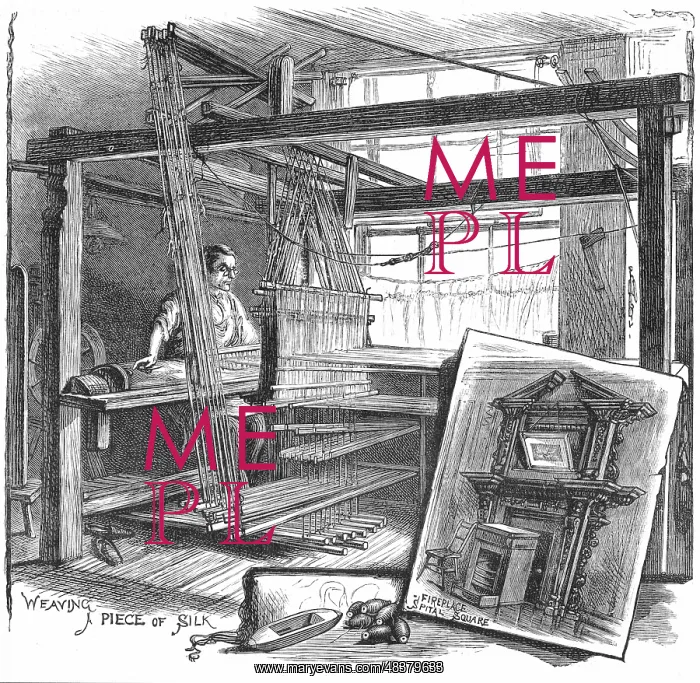 : A Spitalfields silk weaver: This man could earn : A Spitalfields silk weaver: This man could earn