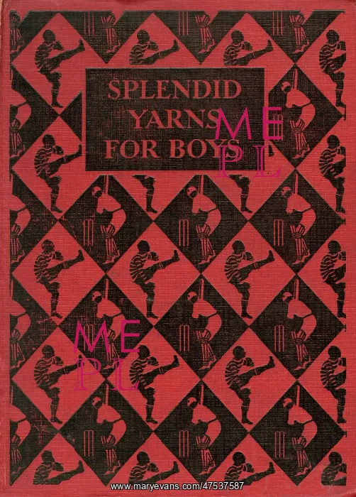 : Splendid Yarns for Boys book cover : Splendid Yarns for Boys book cover
