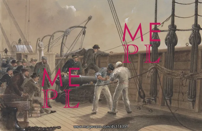 : Splicing the Cable on Board the Great Eastern : Splicing the Cable on Board the Great Eastern