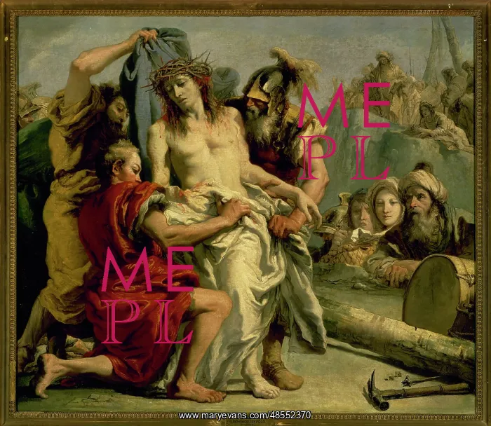 : The Spoliation of Christ by Tiepolo : The Spoliation of Christ by Tiepolo