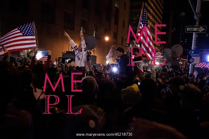 : Spontaneous demonstration at the World Trade ? : Spontaneous demonstration at the World Trade ?