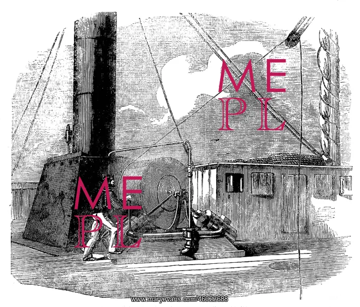 : Spool and Steam Engine used for Sounding the Atlantic : Spool and Steam Engine used for Sounding the Atlantic