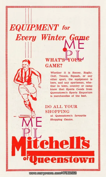 : Sporting goods advertisement : Sporting goods advertisement