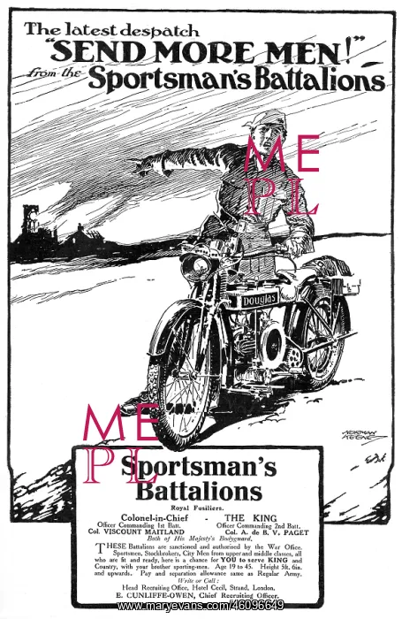  : Sportsman's Battalions, 1915