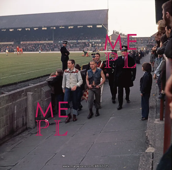 : A Spot of Bother Ayresome Park Middlesbrough. March 1973 : A Spot of Bother Ayresome Park Middlesbrough. March 1973