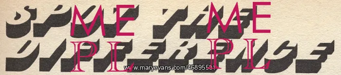 : Spot the difference - font from Space 1999 Annual : Spot the difference - font from Space 1999 Annual