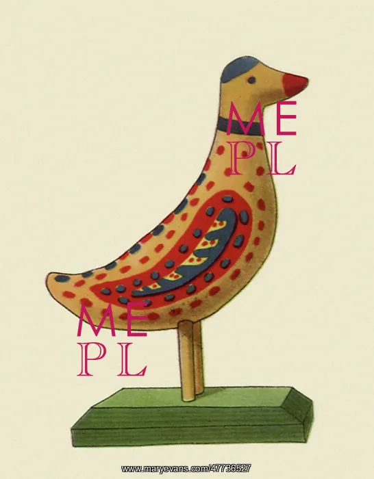 : Spotted Toy Bird : Spotted Toy Bird