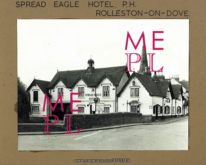 : Spread Eagle Hotel, Rolleston On Dove, Staffordshire : Spread Eagle Hotel, Rolleston On Dove, Staffordshire