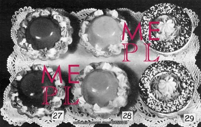 : A Spread of French Pastries : A Spread of French Pastries