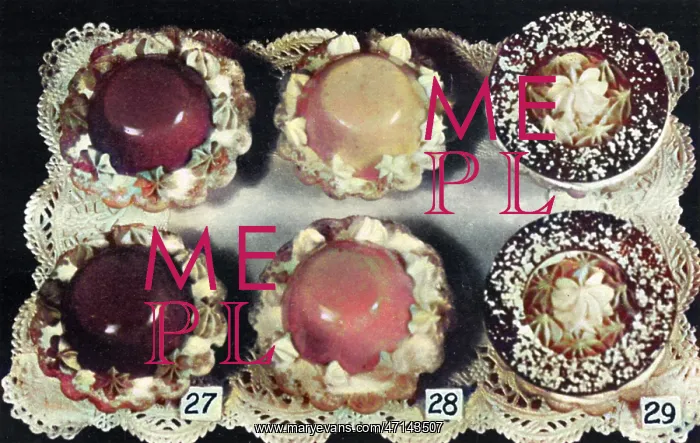 : A Spread of French Pastries : A Spread of French Pastries