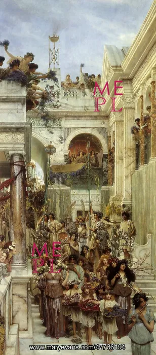  : Spring, by Alma-Tadema