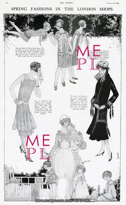 : Spring fashion 1925 : Spring fashion 1925