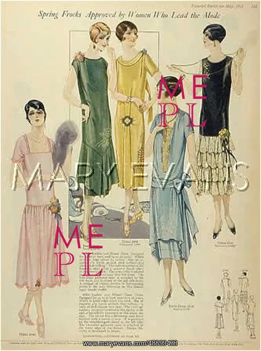 : SPRING FROCKS MAY 1925 : SPRING FROCKS MAY 1925