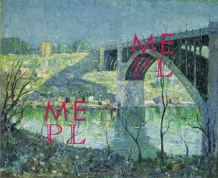  : Spring Night, Harlem River