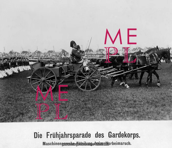 : Spring parade of the Guard Corps, 1912 : Spring parade of the Guard Corps, 1912