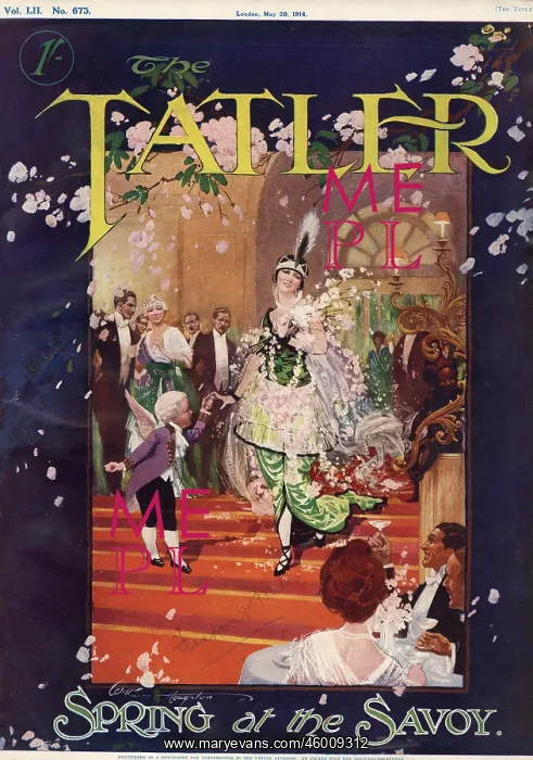 : Spring at the Savoy 1914 : Spring at the Savoy 1914