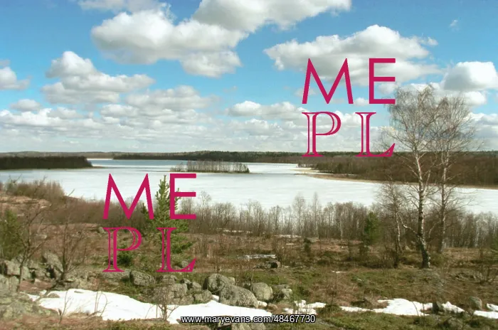 : Spring scenery of Karelia, 1997 : Spring scenery of Karelia, 1997