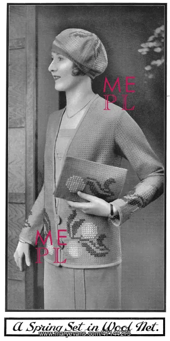: A Spring Set in Wool Net : A Spring Set in Wool Net