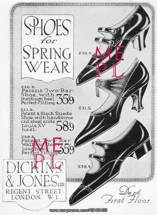 : Spring shoe styles from Dickins and Jones, Regent : Spring shoe styles from Dickins and Jones, Regent