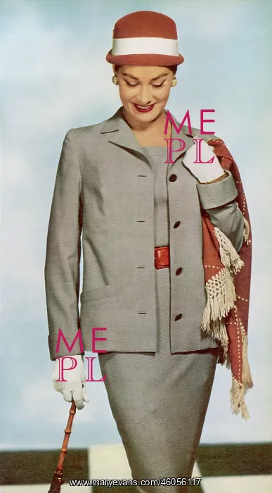 : Spring suit, 1956 : Spring suit, 1956
