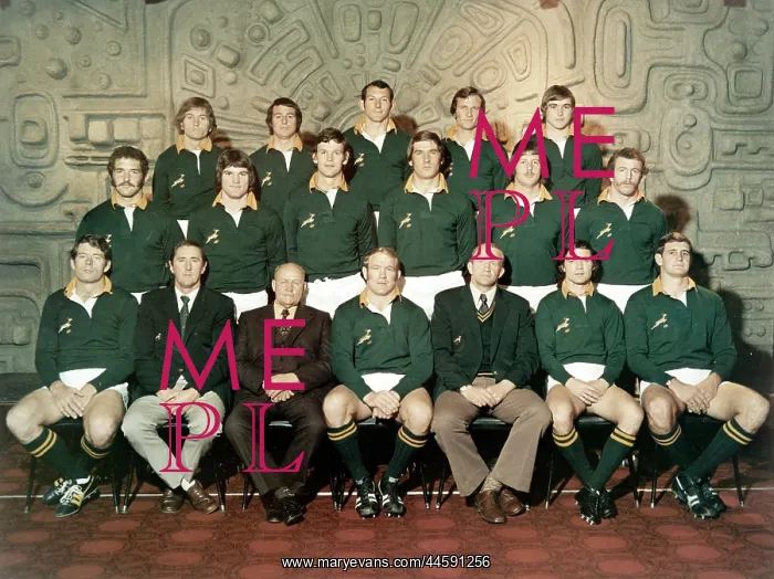 : Springbok Rugby Team in 1976 : Springbok Rugby Team in 1976
