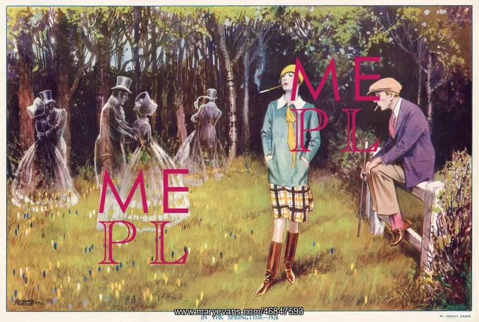 : In the Springtime 1926 by Norman Keene : In the Springtime 1926 by Norman Keene