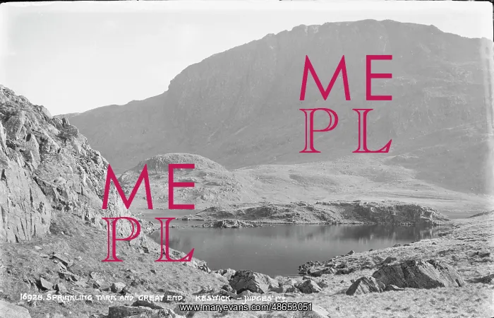 : Sprinkling Tarn and Great End : Sprinkling Tarn and Great End