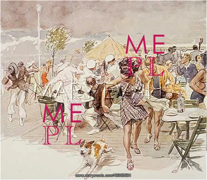  : SQUALL ON BEACH