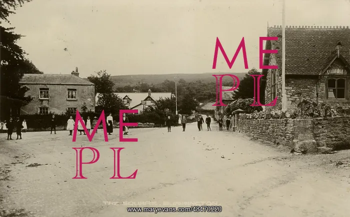 : The Square, Burrington 1913 : The Square, Burrington 1913