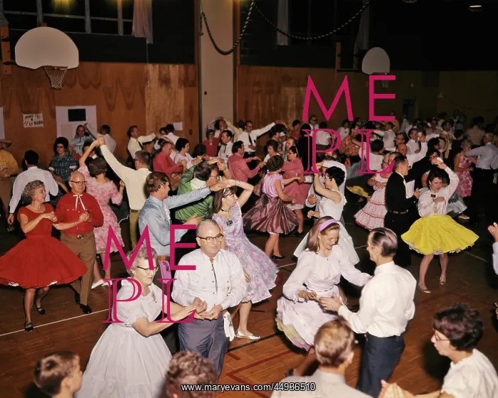 : Square Dance Dancing Couples Crowd Young and Old : Square Dance Dancing Couples Crowd Young and Old