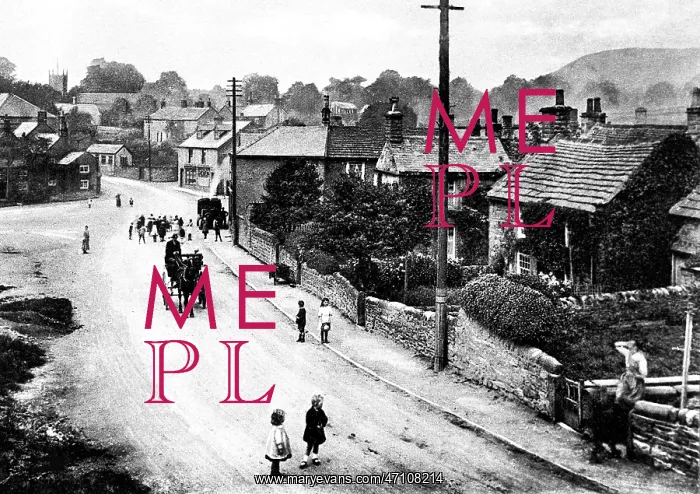  : The Square, Eyam early 1900s