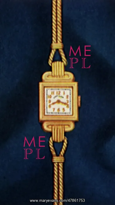 : Square Gold Watch : Square Gold Watch