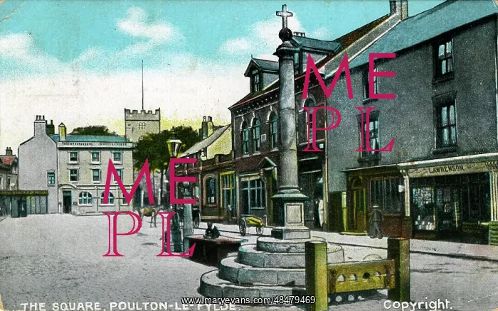 : The Square, Poulton Le Fylde, Lancashire : The Square, Poulton Le Fylde, Lancashire