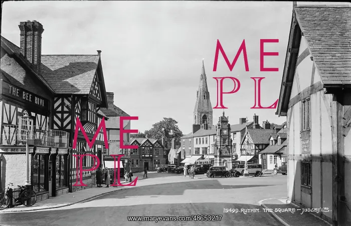 : The Square in Ruthin : The Square in Ruthin
