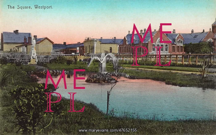 : The Square, Westport, New Zealand : The Square, Westport, New Zealand