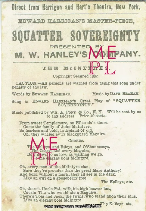: Squatter Sovereignty by Edward Harrigan : Squatter Sovereignty by Edward Harrigan