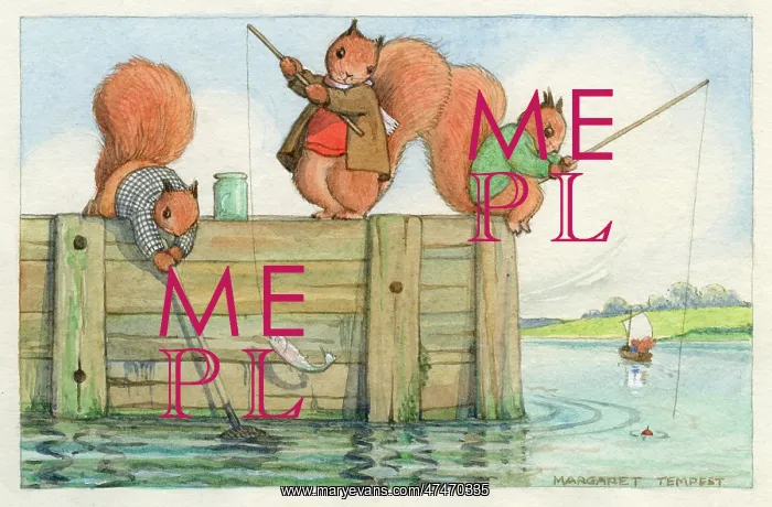 : Squirrels Fishing : Squirrels Fishing