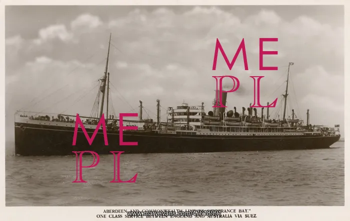 : SS Esperance Bay, passenger steamer : SS Esperance Bay, passenger steamer