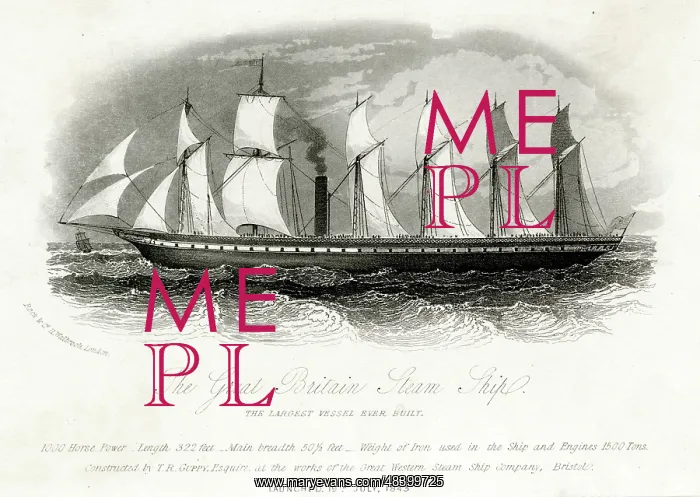 : SS Great Britain, Brunel steamship : SS Great Britain, Brunel steamship