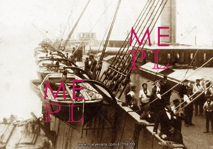  : SS Great Eastern during construction Victorian period