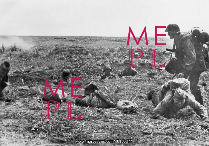 : SS Grenadiers take prisoners, 1943 : SS Grenadiers take prisoners, 1943