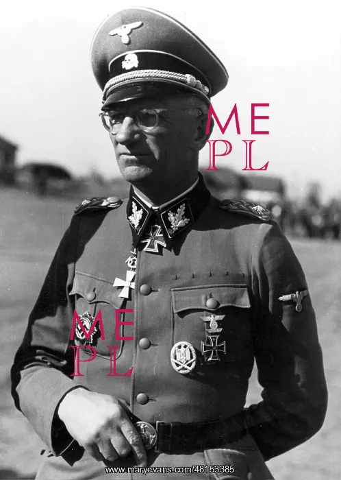 : SS-Group Leader Herbert Gille, 1943 : SS-Group Leader Herbert Gille, 1943