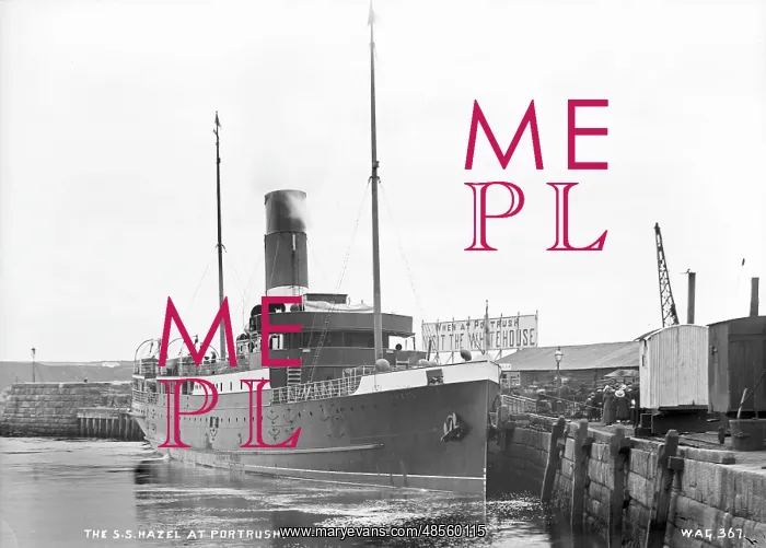 : The Ss Hazel at Portrush : The Ss Hazel at Portrush