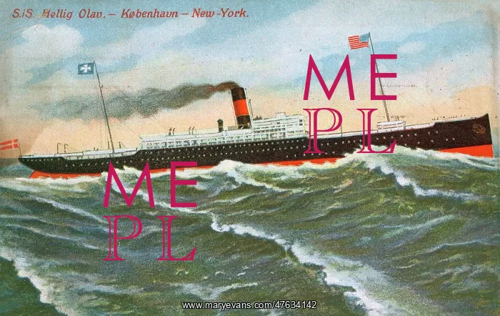 : SS Hellig Olav, Scandinavian American Line : SS Hellig Olav, Scandinavian American Line