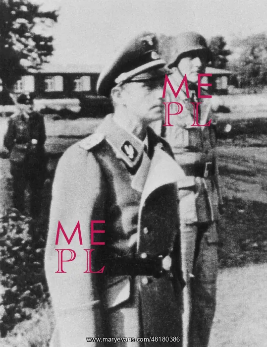 : SS Leader Schellenberg and Skorzeny : SS Leader Schellenberg and Skorzeny