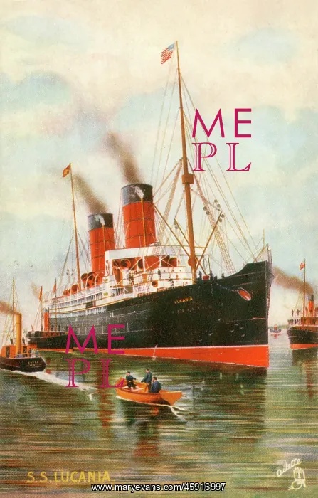 : SS Lucania - Cunard : SS Lucania - Cunard