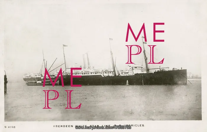 : SS Pericles (Aberdeen White Star Line) : SS Pericles (Aberdeen White Star Line)