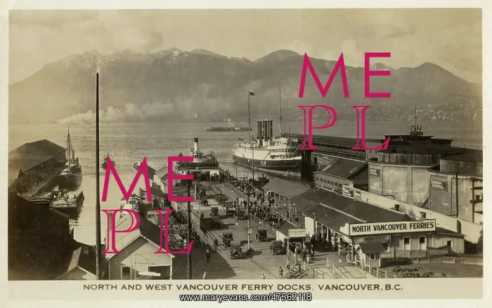 : S.S. Prince Albert at Vancouver Ferry Docks, Canada : S.S. Prince Albert at Vancouver Ferry Docks, Canada