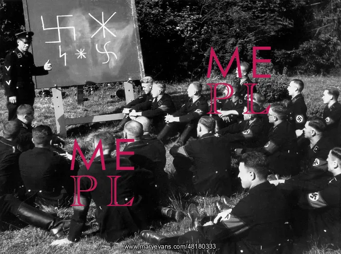 : SS recruits during instruction : SS recruits during instruction